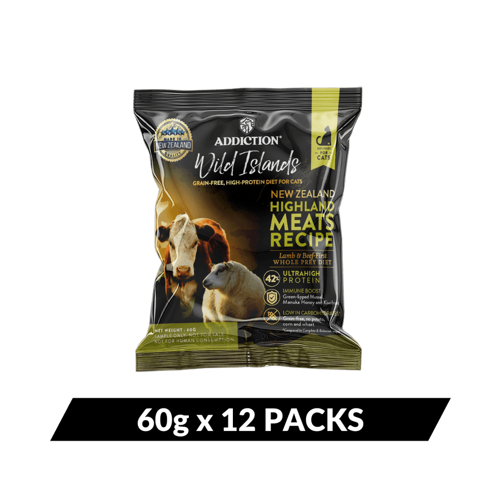 Wild Islands Highland Meats Grass-Fed Beef & Lamb Recipe Dry Cat Food