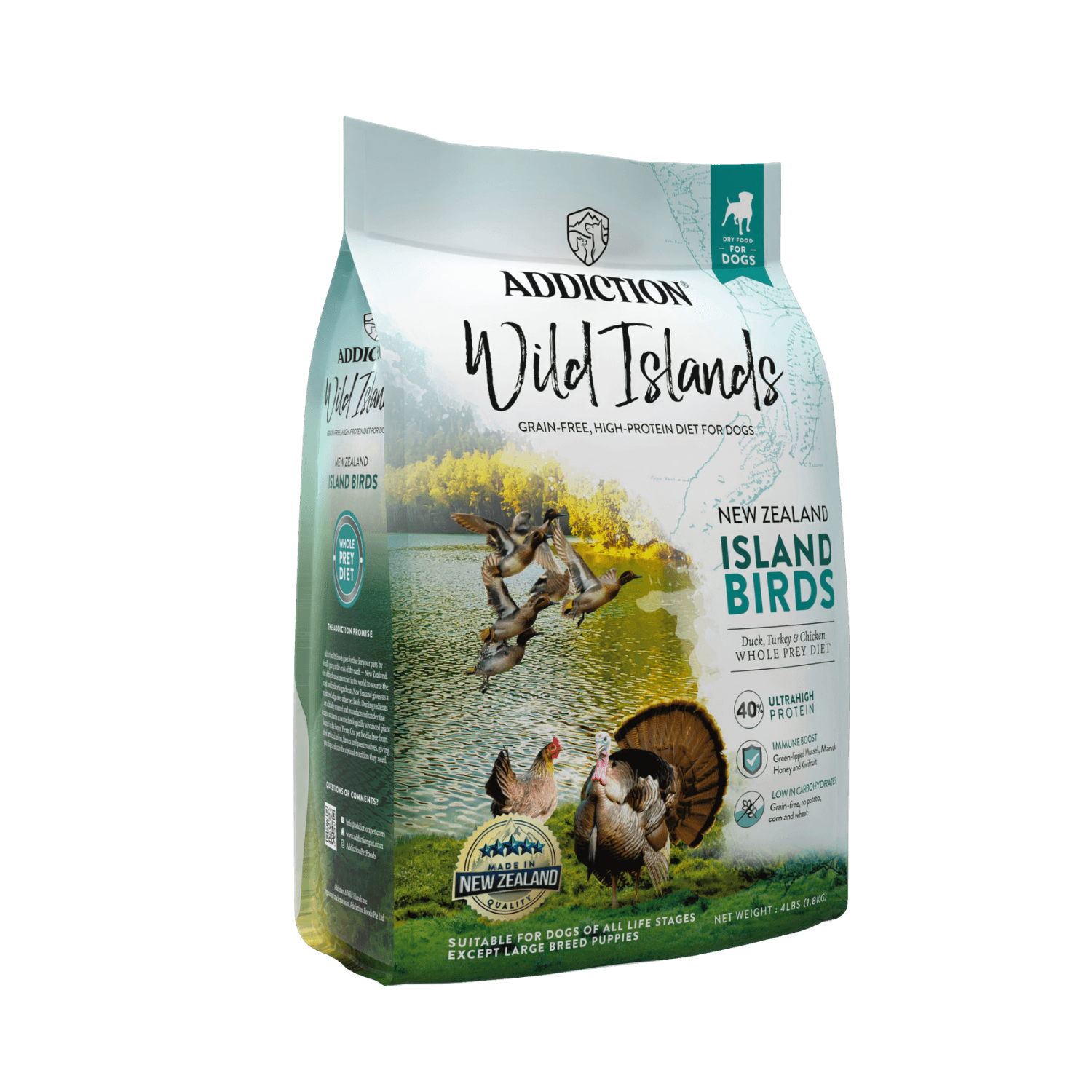 Wild Islands Island Bird Premium Duck Turkey & Chicken Dry Dog Food