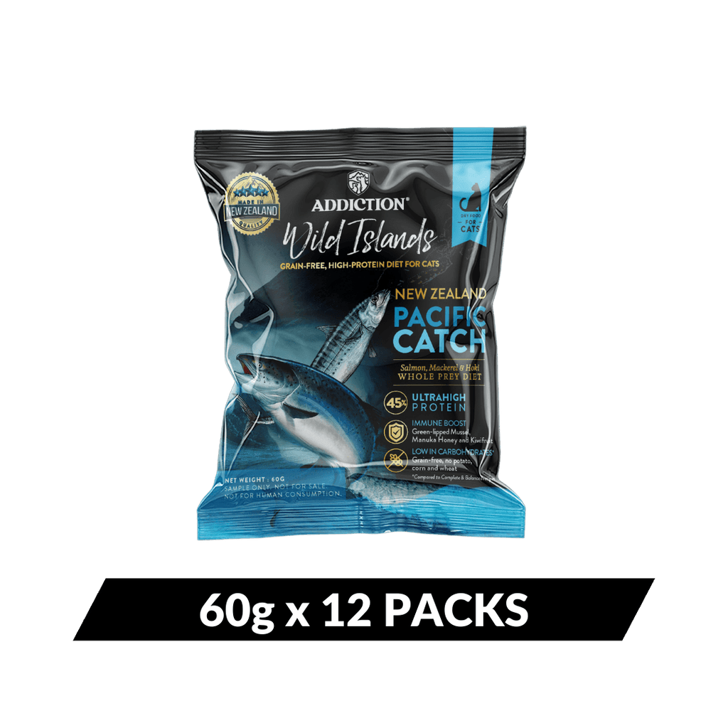 Wild Islands Pacific Catch Premium King Salmon Mackerel & Hoki Dry Cat Food