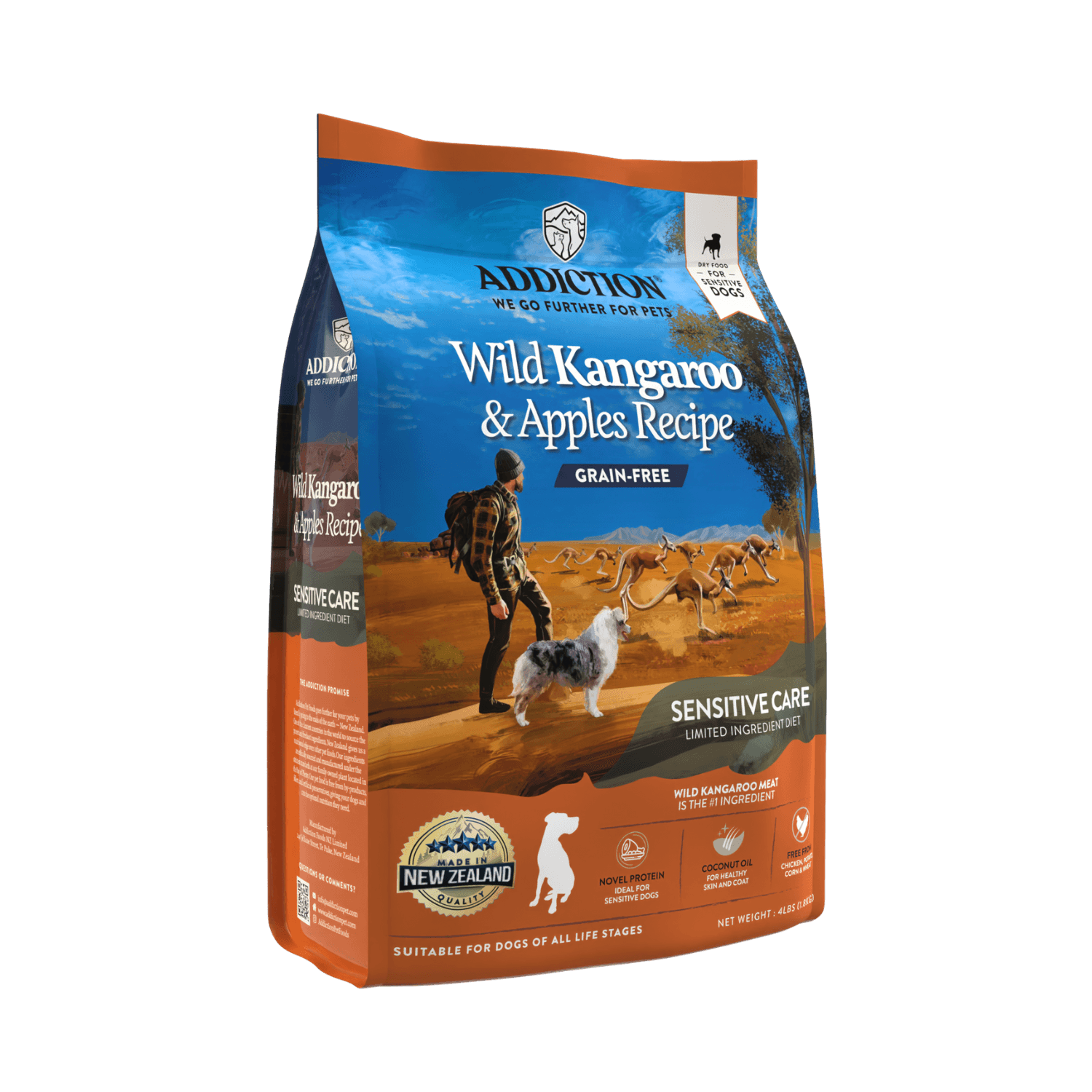 Wild Kangaroo & Apples Recipe Dry Dog Food