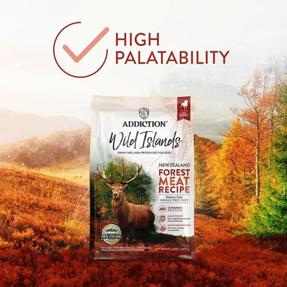 Wild Islands Forest Meat Premium Venison Recipe Dry Dog Food