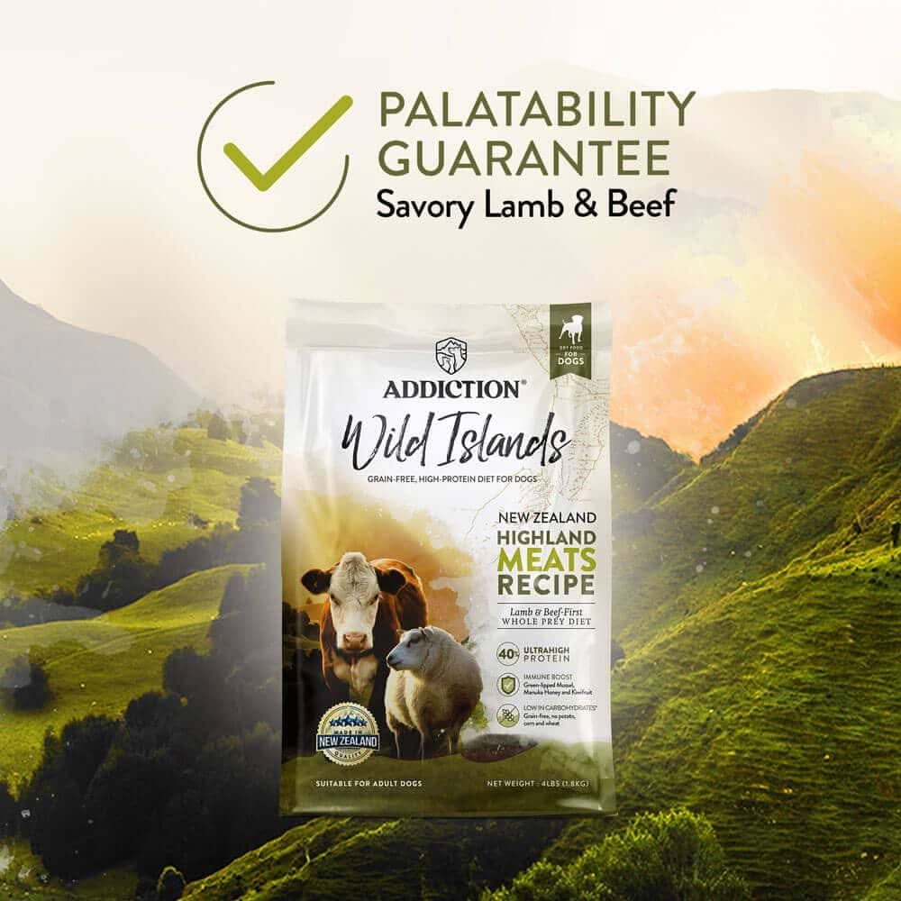 Wild Islands Highland Meats Grass-Fed Beef & Lamb Recipe Dry Dog Food