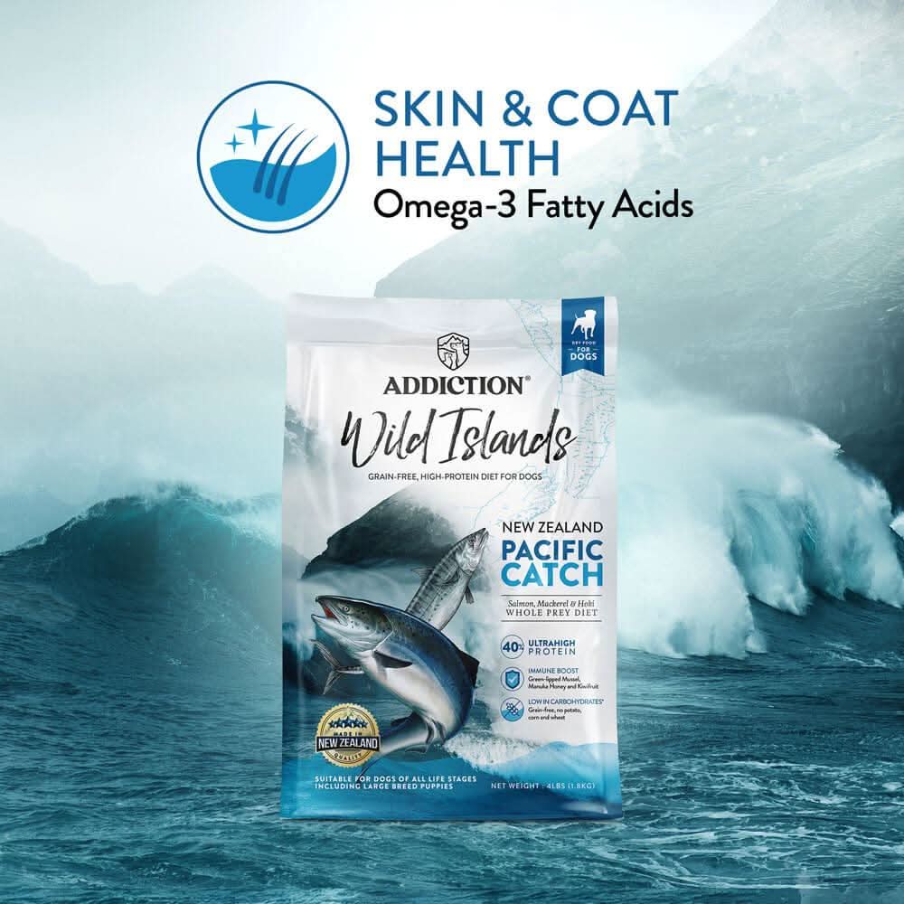 Wild Islands Pacific Catch Premium King Salmon Mackerel & Hoki Dry Dog Food