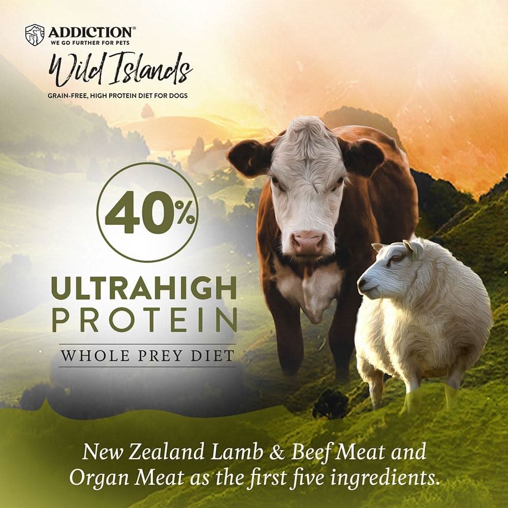 Wild Islands Highland Meats Grass-Fed Beef & Lamb Recipe Dry Dog Food